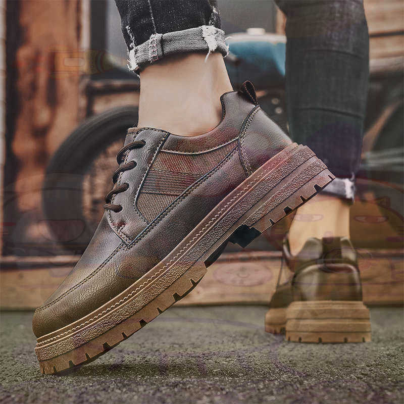 أحذية رياضية رجالية من الجلد ا - مراجعة Formal Men Daily Wear Footwear وسعره