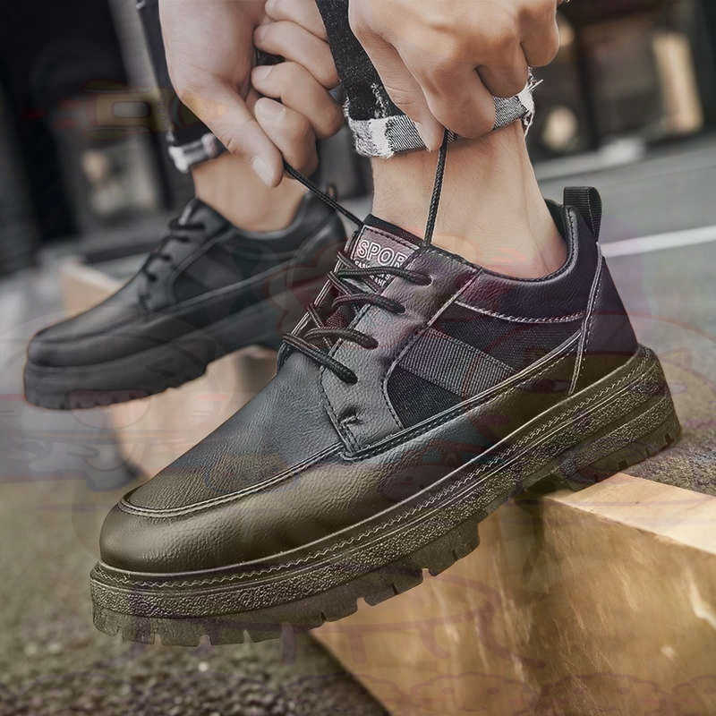 أحذية رياضية رجالية من الجلد ا - مراجعة Formal Men Daily Wear Footwear وسعره