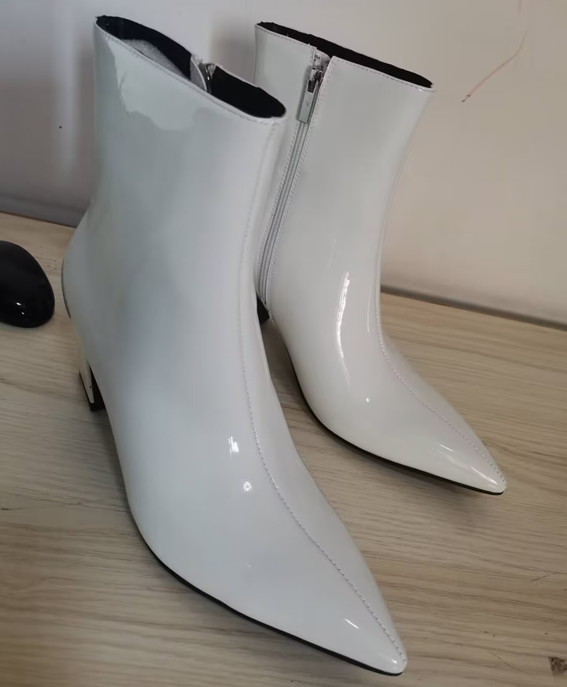 أحذية بيضاء عصرية جديدة للرجال - مراجعة Men Formal Wear With Boots وسعره